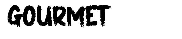 GOURMET字体