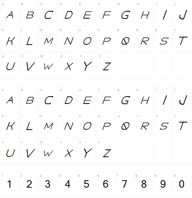 GRACETIANS字体