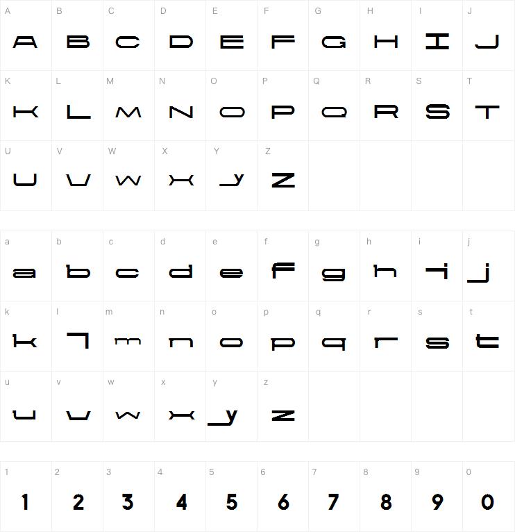 Gravity Points字体