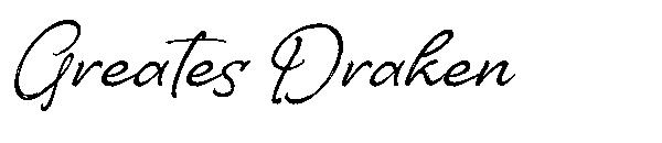 Greates Draken字体