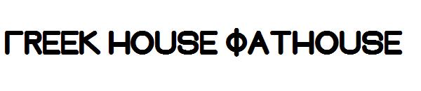 Greek House Fathouse字体