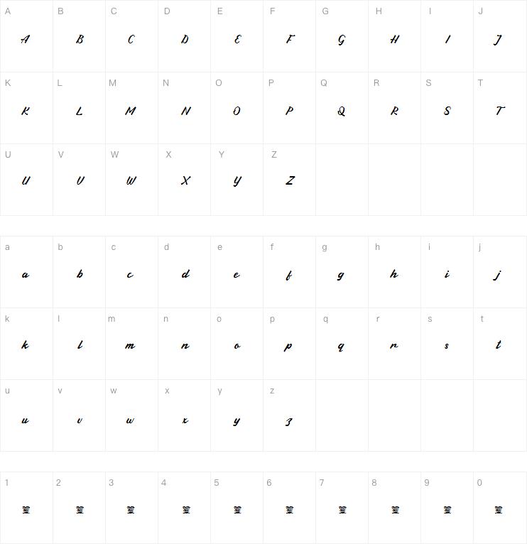 Greenleaf字体