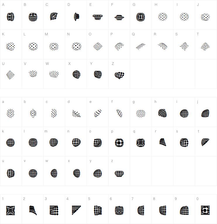 Griddies字体