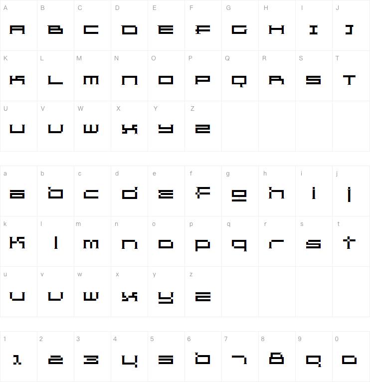 Grid Exercise Serif字体