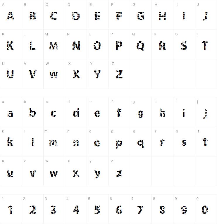 Gridshift字体