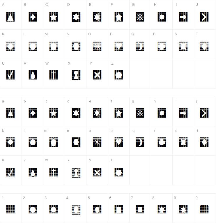 Grids n Things 2字体