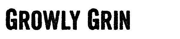 Growly Grin字体