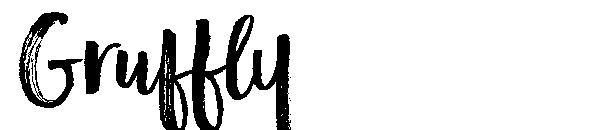 Gruffly字体
