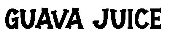 GUAVA JUICE字体