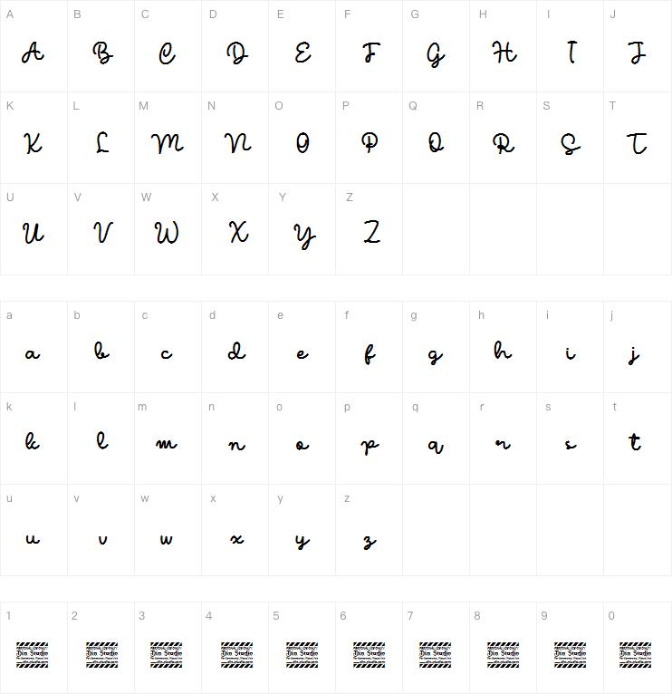 Gulali字体