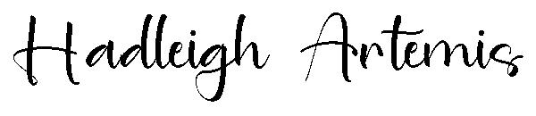 Hadleigh Artemis字体