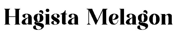 Hagista Melagon字体