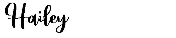 Hailey字体