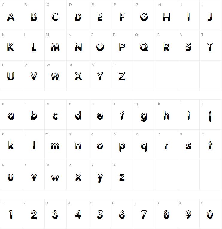 Half Empty字体