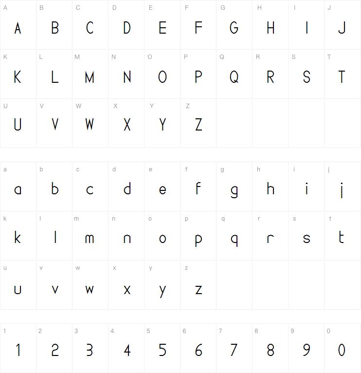 Halfmarks字体