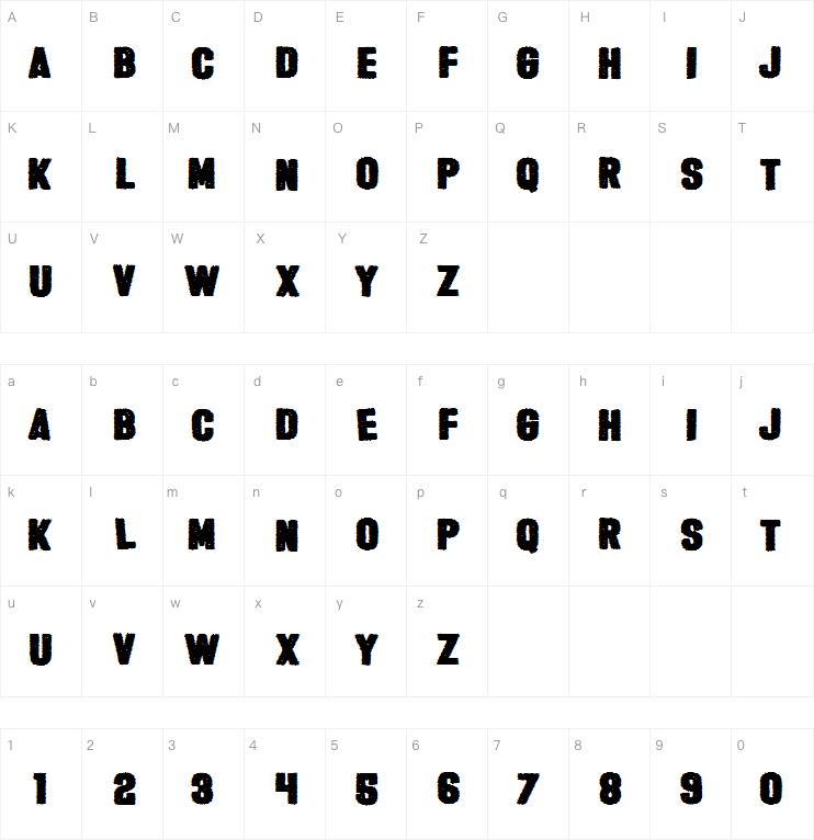 Halloween * Heresy字体