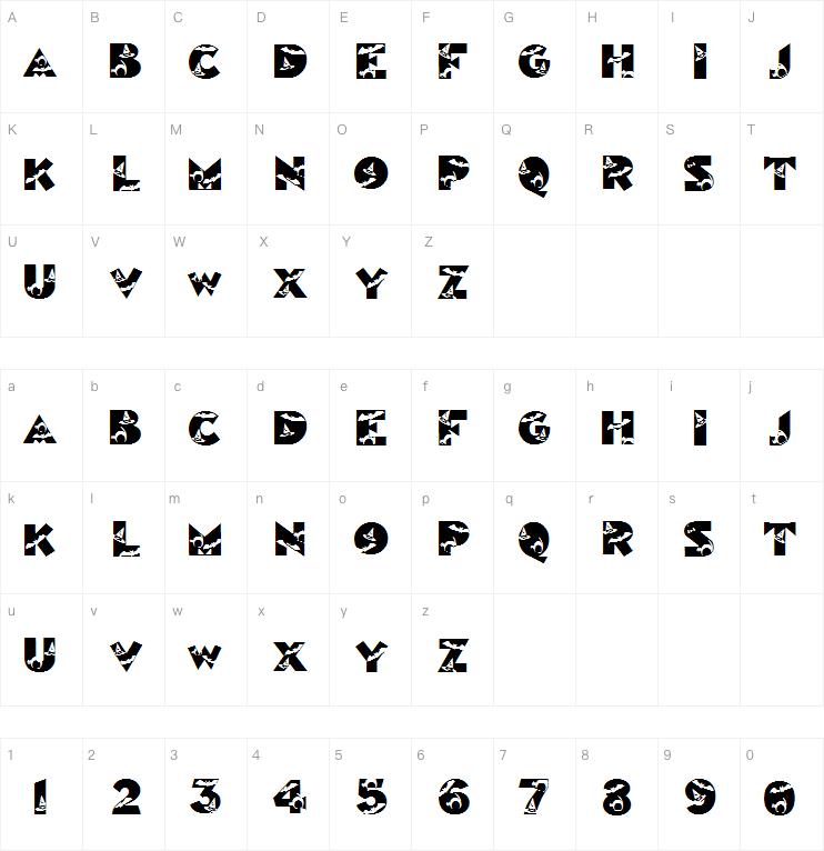 HalloweenKiddyFont字体