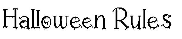 Halloween Rules字体