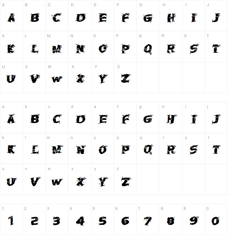 HalloWien The Tramps字体