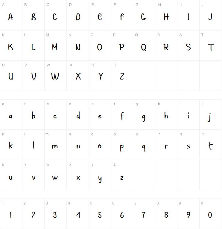 Hambu Radul字体