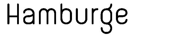 Hamburge字体