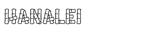 Hanalei字体