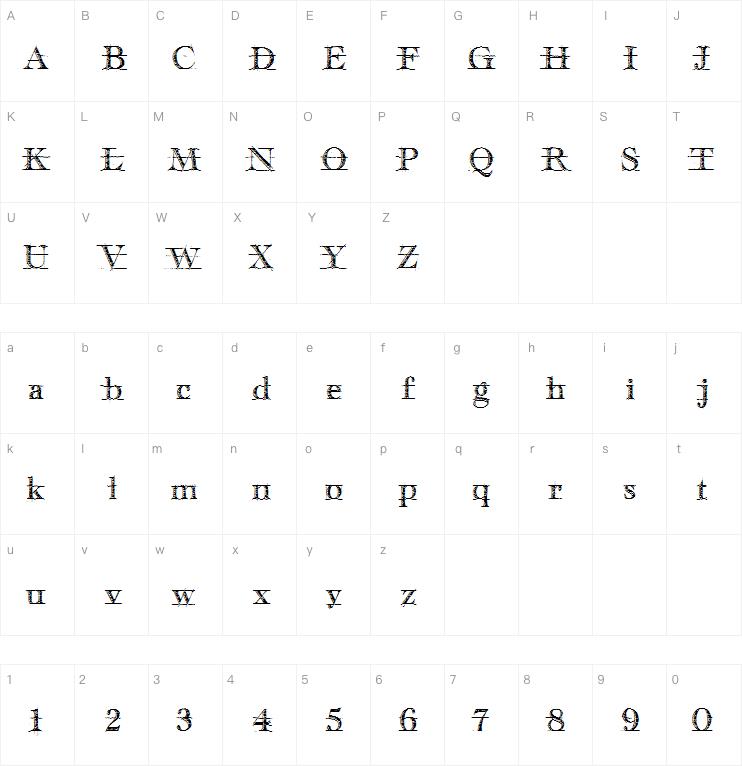 handwriting draft字体