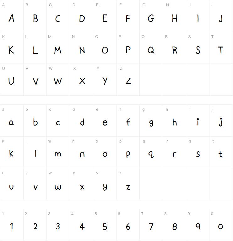 HandWritingScript字体