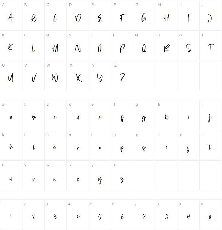 Handwritten Dreams字体