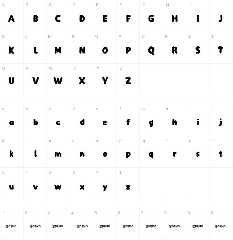 Handy Organizer字体