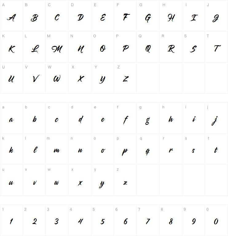 Hangover Brush字体
