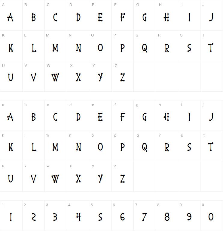 Happy Accidents字体