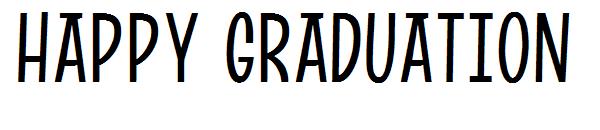 Happy Graduation字体