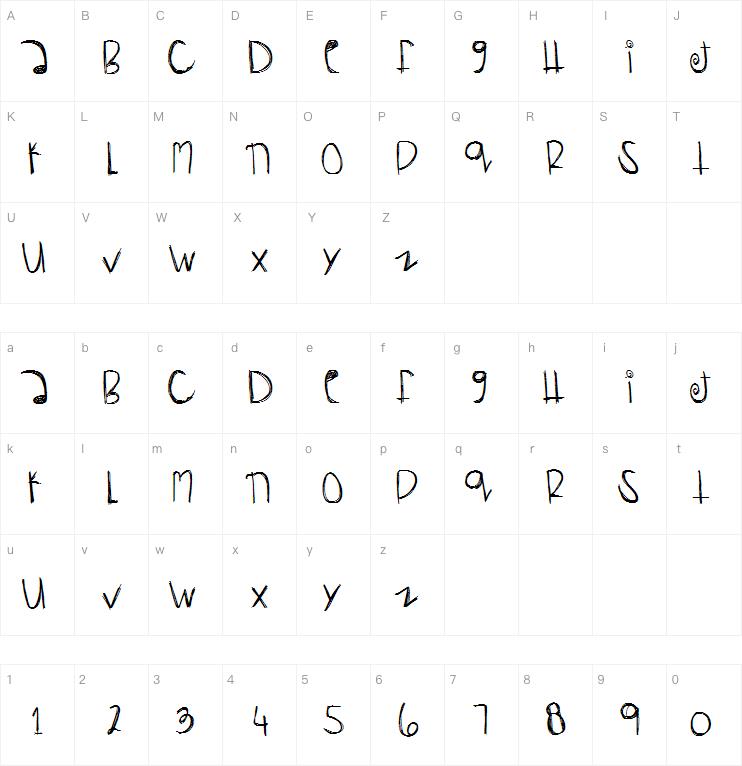 HappyPrada字体