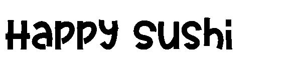 Happy Sushi字体