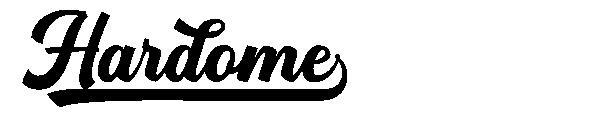 Hardome字体