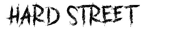 HARD STREET字体