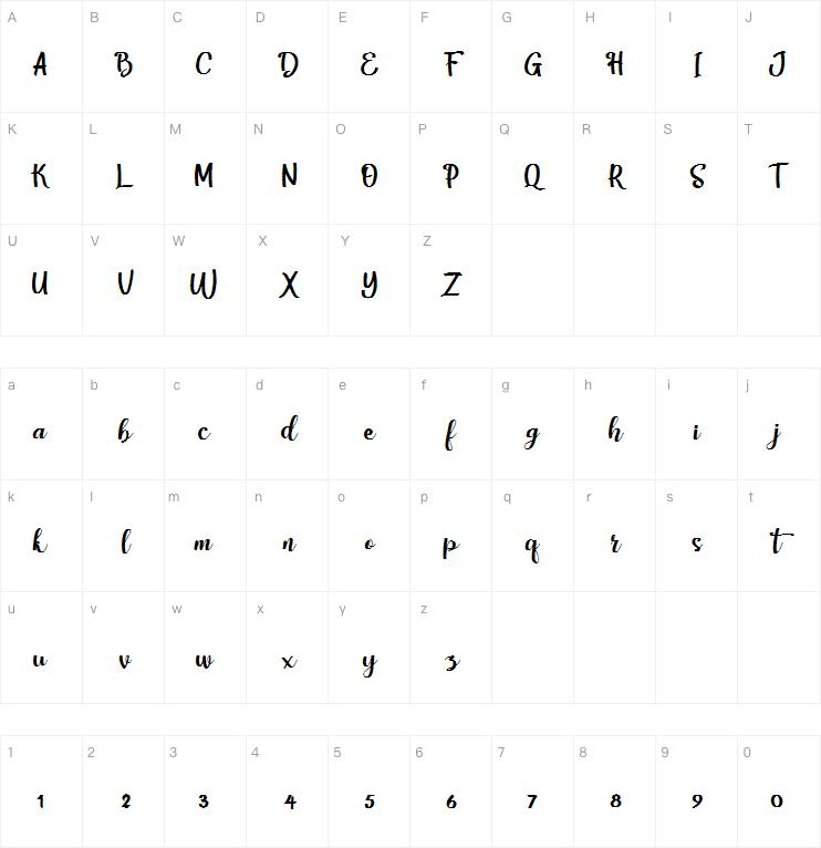 Harley Script字体