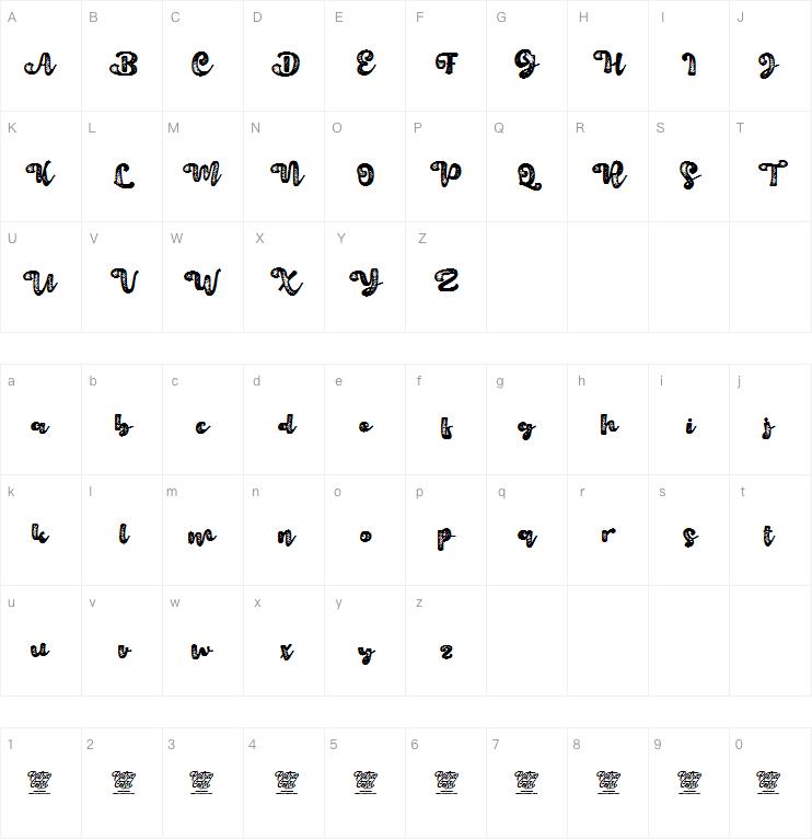 Harmony Vintage字体