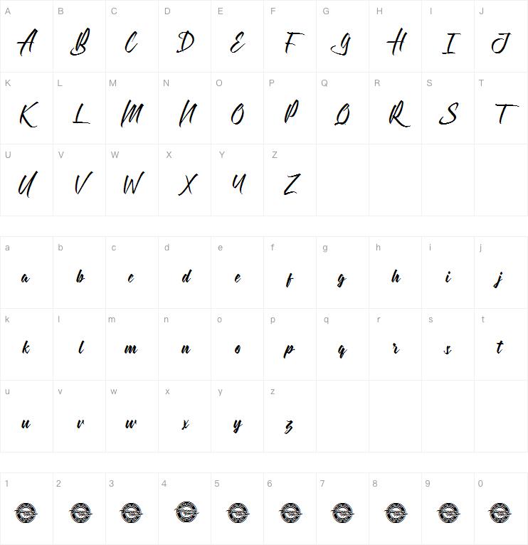 Harshey字体
