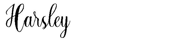 Harsley字体
