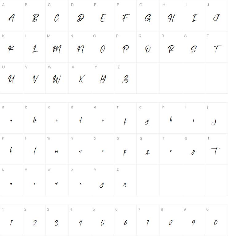 Harthenlie字体