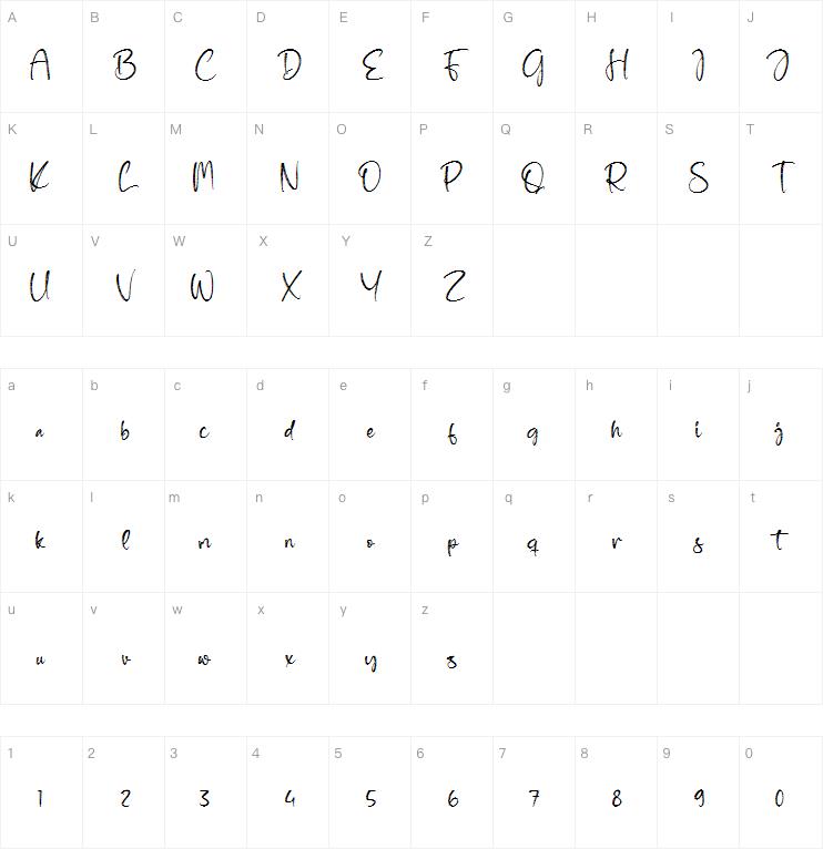 Harvest Amstera字体