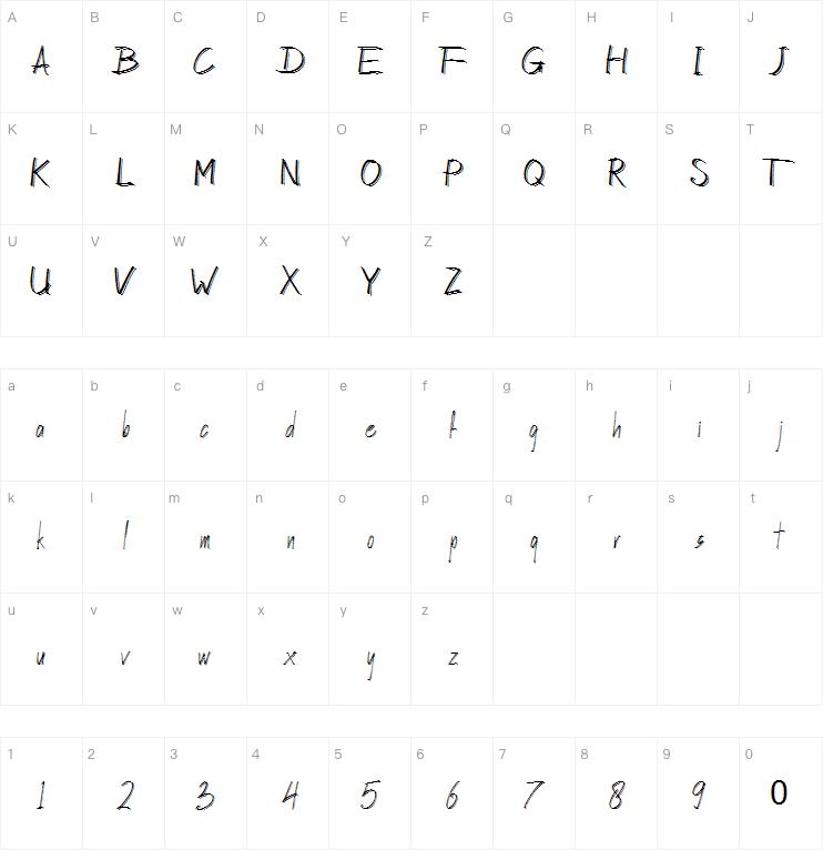Hasley Dabrown字体