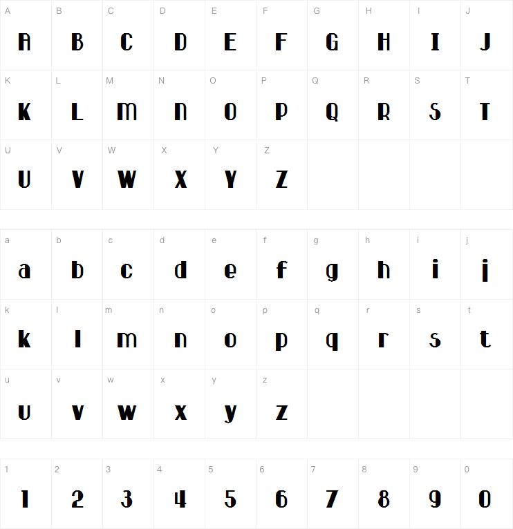Hastings字体