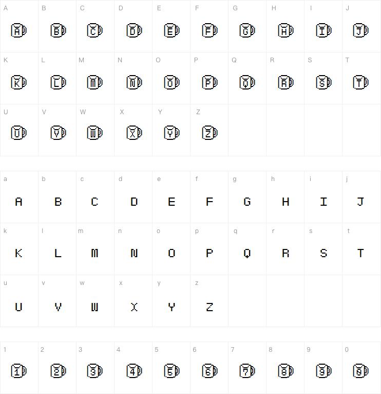 Have a break字体
