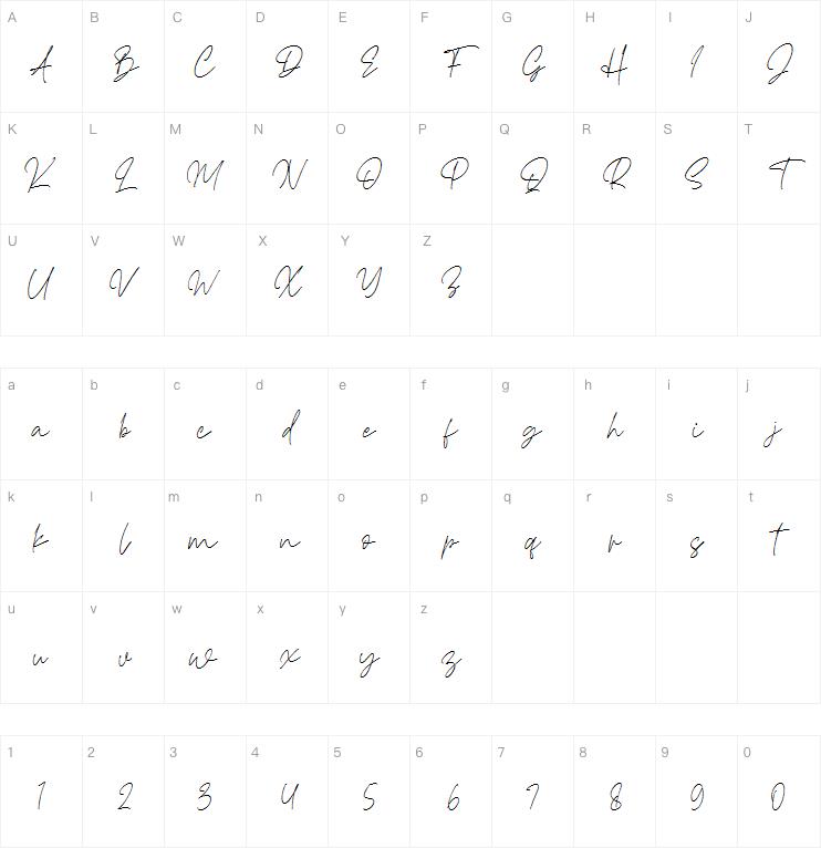Haverink Script字体