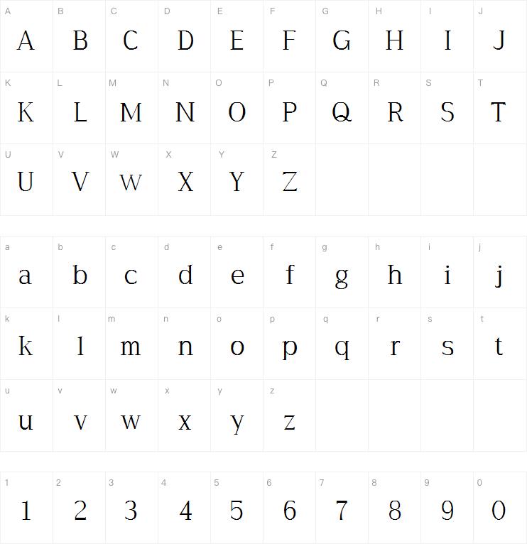 Mintsoda-Concave字体