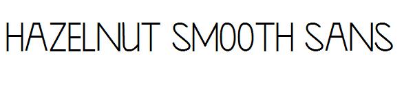 Hazelnut Smooth Sans字体