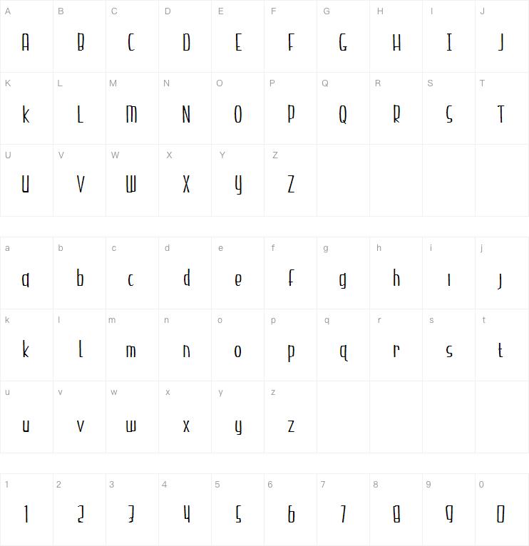 Hazelnut Water字体